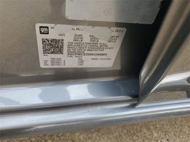 2021 Chevrolet Silverado 1500 LT