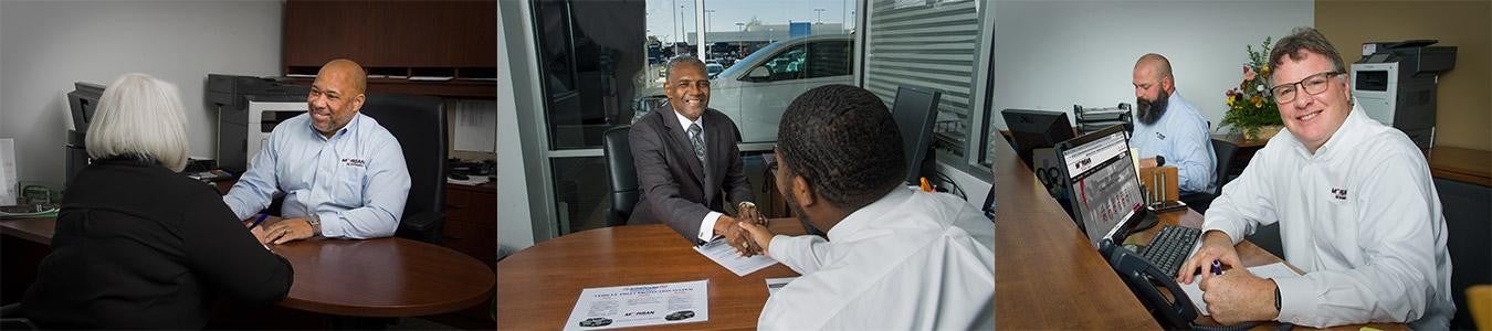 Morgan Buick GMC Shreveport employees helping customers